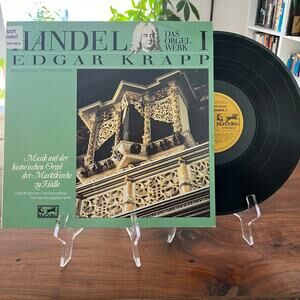 Händel Das Orgelwerk I Edgar Krapp Vinyl LP 1980 Eurodisc 201 423